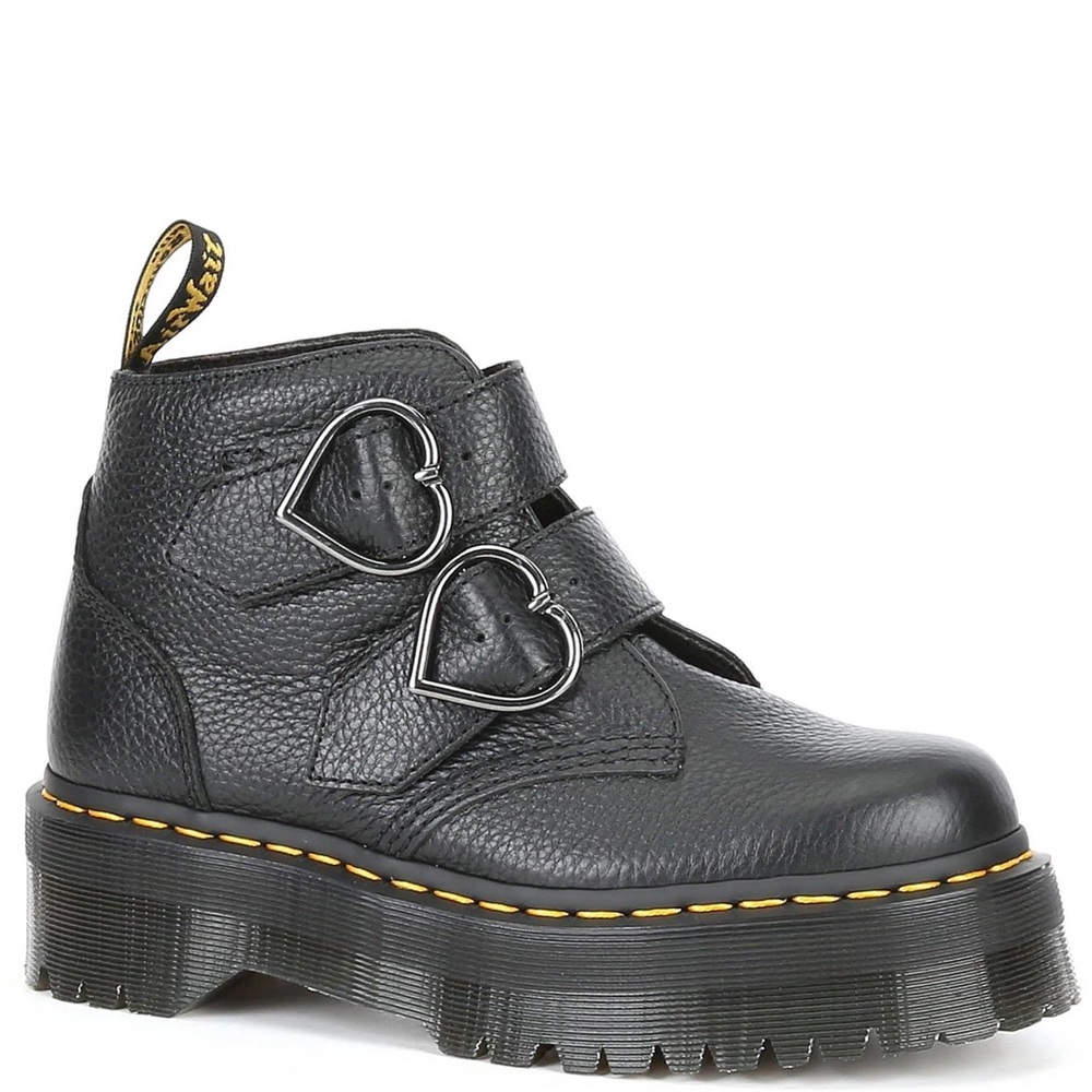Dr Marten Devon heart platform boots size 10